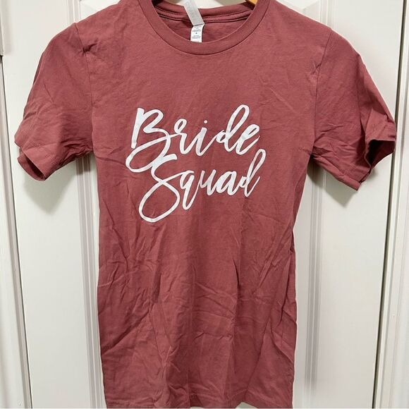 Bella Canvas Tops - Bride Squad Bella Canvas Short Sleeve T-shirt Size XS